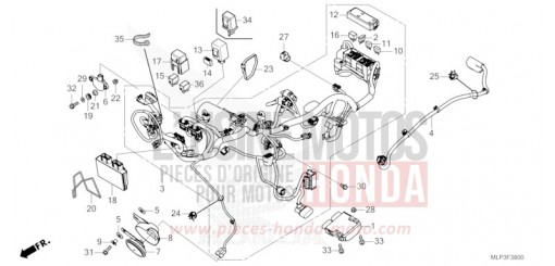 FAISCEAU DES FILS CL500AP de 2023